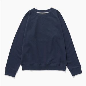 Richer Poorer | Recycled Fleece Sweatshirt in Blue Nights